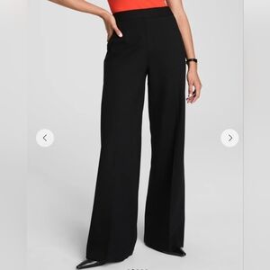 SPANX Black Wide Leg Pants (Tall)